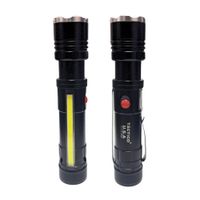 Linterna Tactica de Mano Imantado y Recargable con Vara Roja TCA-LTY-626