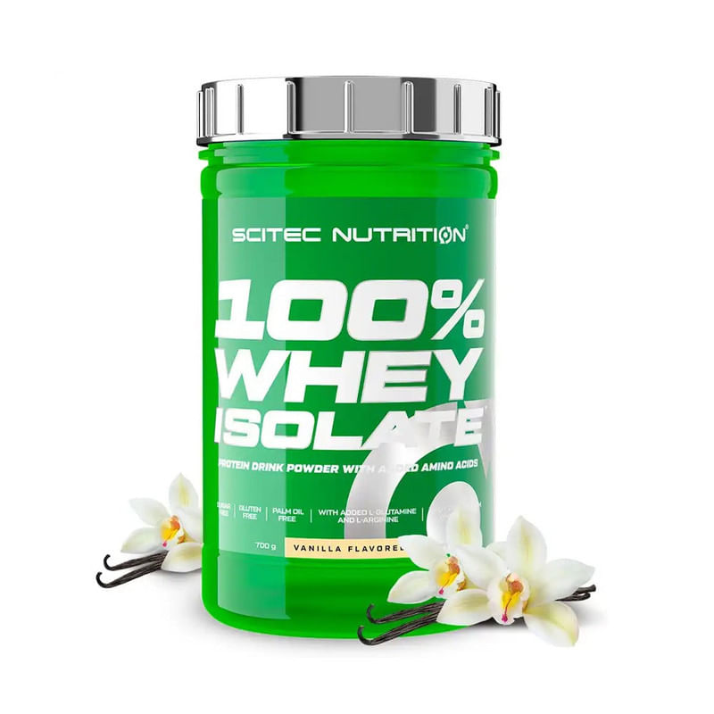 Proteína 100% Whey Isolate 1.5lb - Scitec Nutrition - Vainilla