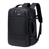 Mochila Golden Wolf GB00709 Expandible Viaje Laptop Negro