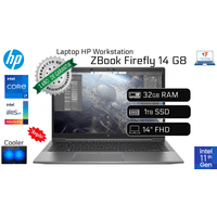 Laptop HP Workstation ZBook Firefly 14 G8 I7 11va RAM 32GB 1TB SSD 14"" Reacondicionada 1 Año Garantí
