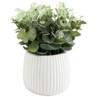 Mini Maceta Con Flores DECO HOME Bouquet