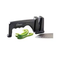 Afilador de Cuchillos Mango Ergonómico Negro OSTER 92016-01
