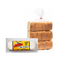 Pack Queso Rulo de Cabra MARQUÉS DEL CASTILLO con Miel Paquete 110g + Mini Tostadas Clásicas LA FLORENCIA Bolsa 36un