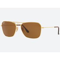 Lentes de sol ray ban caravan RB3136 unisex 58m marron