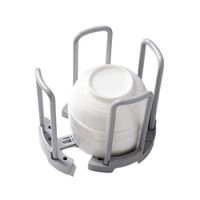 Set 2 de Escurridores de platos Extensible de Cocina Para Fregadero 10 cm Gris