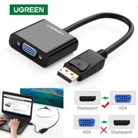 Adaptador Convertidor Displayport A Vga Ugreen Premium Dp