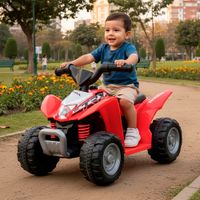 Cuatrimoto a Bateria Honda H3 Original Licenciado Rojo