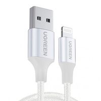 Cable Usb-A 2.0 Lightning Macho Mfi 2.4a Carga + Datos 1m