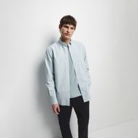 Camisa Hombre Sfera Oxford Verde