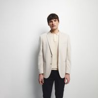 Blazer Hombre Sfera Jersey Crudo