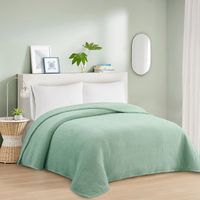 Frazada PV27 Sherpa Verde 1.5 Plazas