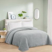 Frazada PV27 Sherpa Gris 1.5 Plazas