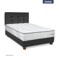 Dormitorio DRIMER Pocket Snow 2 Plz  + 2 Almohadas