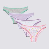 Pack X4 Calzones Mujer Face Disney