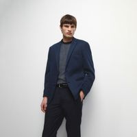 Blazer Hombre Sfera Lisa Blue Marino
