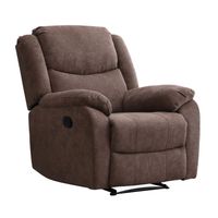 Sillón Reclinable Giancarlo 1 Cuerpo Marrón