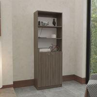 Estante Home-E 2 Puertas Milan y Blanco