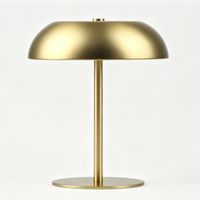 Lampara Mesa Led Dorada 20.5 Cm