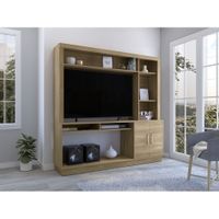 Estante TV 55"" Cantabria 2 Puertas Fresno