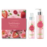 Set Crema Corporal Bodybasics 230Ml + Splash Corporal Sweet Berries 120Ml