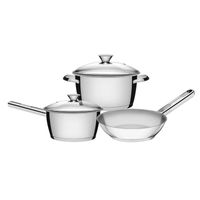 SET OLLAS TRAMONTINA 5 PZAS ALLEGRA T/VIDRIO 65660/694