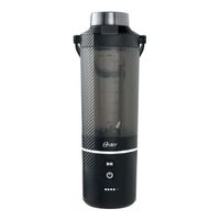 Licuadora Portátil Oster GoMAX, 590 ml , para Smoothies, Negro, BLSTGFP-B20