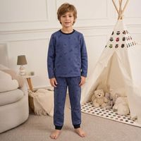 Pijama Para Niño Papa E Hijo Fútbol Circus