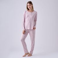 Pijama Mujer Rib Botones Hypnotic