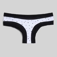 Calzón Mujer Cheeky Stars Negro Hypnotic