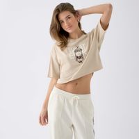 Polo Mujer Crop Hypnotic Manga Corta