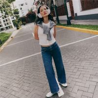 Jean Mujer Low Hypnotic Wide Leg
