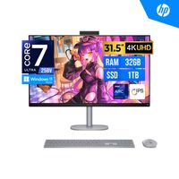 TODO EN UNO HP OmniStudio X 31.5"" 4K UHD IPS | Core Ultra 7 258V | 32GB DDR5 | SSD 1TB | W11