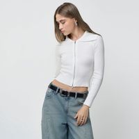 Chompa Mujer Zip Hypnotic Manga Larga