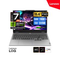 Lenovo LOQ 15.6"" | Ryzen 7 250 | RTX 5050 8GB | 16GB RAM | SSD 512GB | FreeDOOS