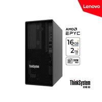 Lenovo ThinkSystem ST45 V3 | AMD EPYC 4124P 3.8/5.1GHz | 16GB DDR5-5600MHz | HDD 2TB | Gigabit Ether