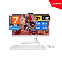 PC TODO EN UNO LENOVO IdeaCentre 3 27"" FHD IPS | Ryzen 7 7730U 2.0/4.5GHz | 16GB DDR4 | SSD 512GB |