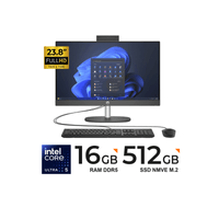 PC TODO EN UNO HP ProOne 240 G10 23.8"" FHD IPS | Core Ultra 5 125U | 16GB RAM | SSD 512GB | FreeDOOS
