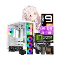 PC GAMER RYZEN 9 9900X 32GB RAM DDR5 1TB SSD RTX 5080 16GB