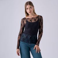 Polo Mujer Maya Hypnotic Manga Larga