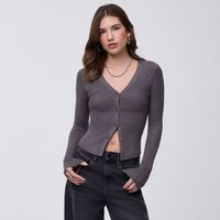 Chompa Mujer Grey Hypnotic Manga Larga