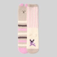 Pack X2 Medias Mujer Chenille 3D Animals Hypnotic