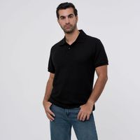 Polo Hombre Blues Textura Malabar