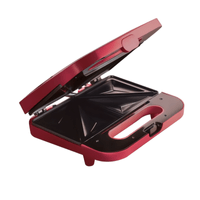 Sandwichera Compacta 750W CKSTSM2885R Rojo
