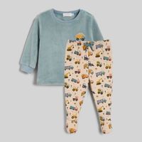 Pijama Para Recien Nacido Coral 2 Piezas B Baby Circus