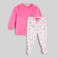 Pijama Para Recien Nacido Coral 2 Piezas Baby Circus
