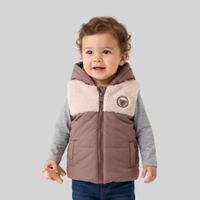 Chaleco Para Bebe Niño Bear Sherpa Baby Circus