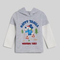 Polo Manga Larga Para Bebe Niño Capucha Baby Circus