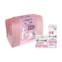 Set Tratamiento Facial Loreal Sérum Rostro Glycolic Bright + Crema Día