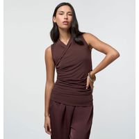 Polo Mujer Drapeado Malabar