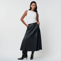 Falda Midi Mujer Malabar Pu
